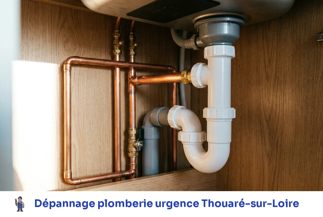 Dépannage plomberie urgence à Thouaré-sur-Loire