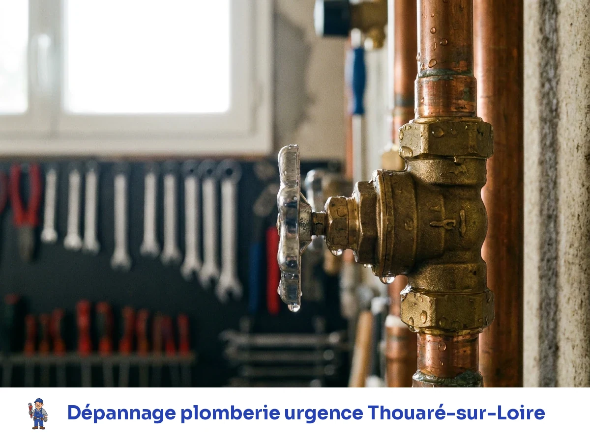 Dépannage plomberie urgence à Thouaré-sur-Loire