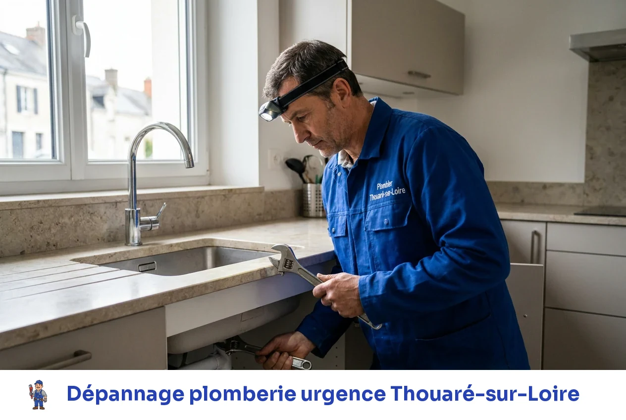 Dépannage plomberie urgence à Thouaré-sur-Loire