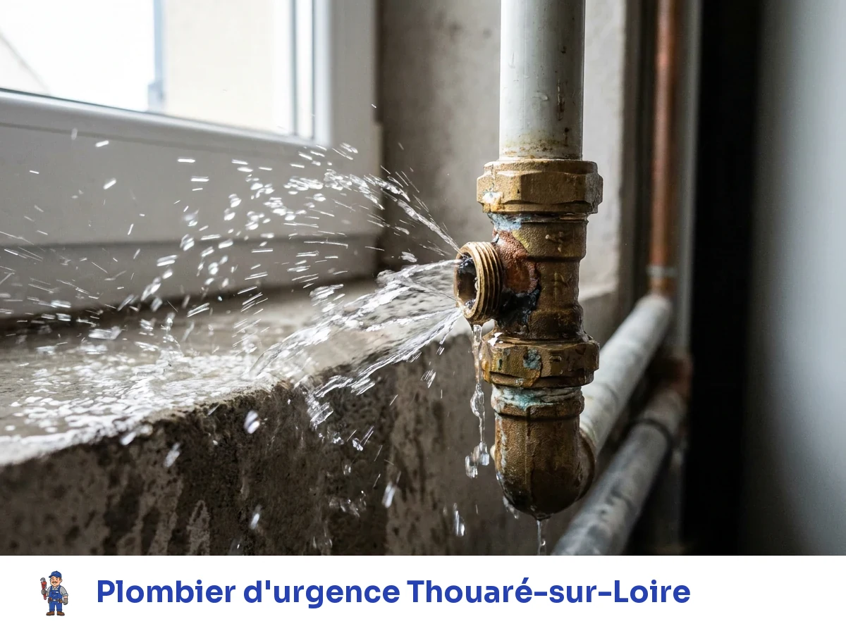 Plombier d'urgence à Thouaré-sur-Loire