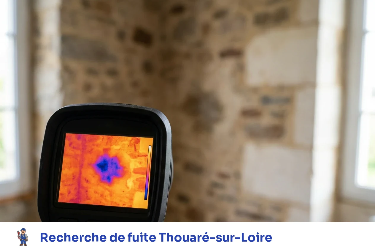 Recherche de fuite à Thouaré-sur-Loire