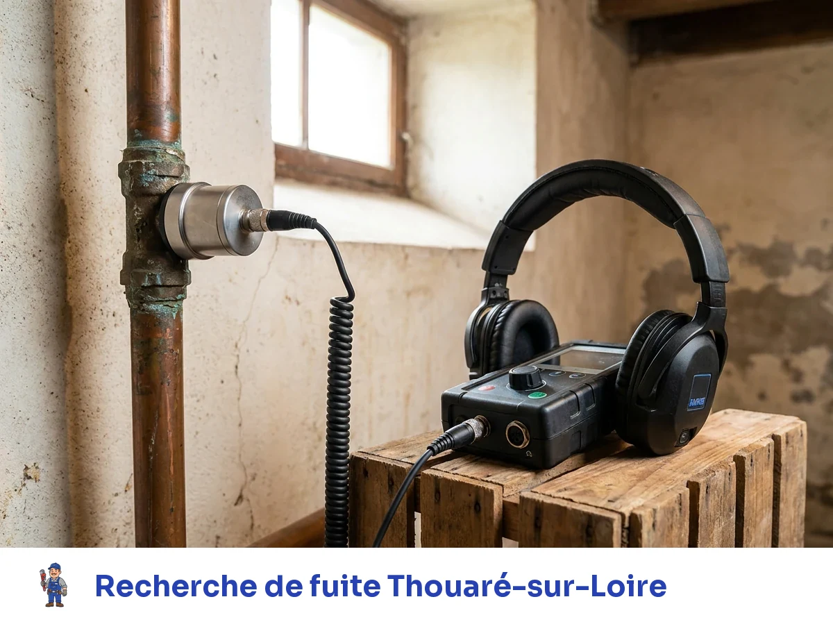 Recherche de fuite à Thouaré-sur-Loire