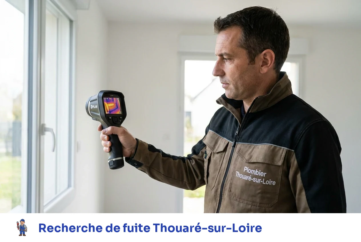 Recherche de fuite à Thouaré-sur-Loire
