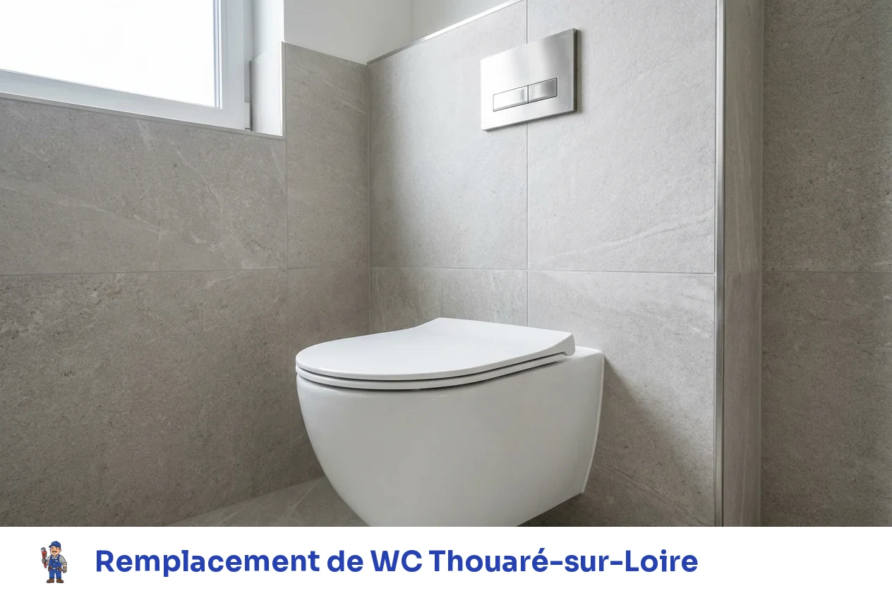 Remplacement de WC à Thouaré-sur-Loire