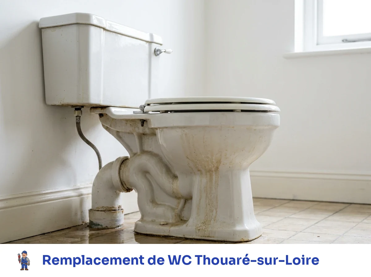 Remplacement de WC à Thouaré-sur-Loire
