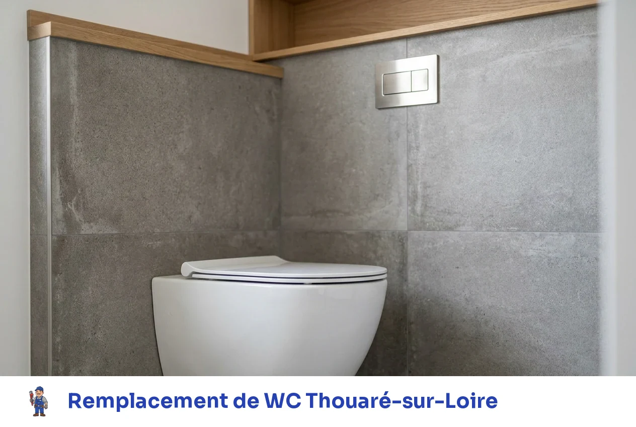 Remplacement de WC à Thouaré-sur-Loire