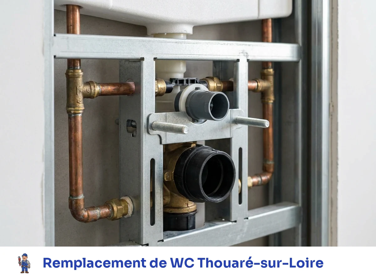 Remplacement de WC à Thouaré-sur-Loire
